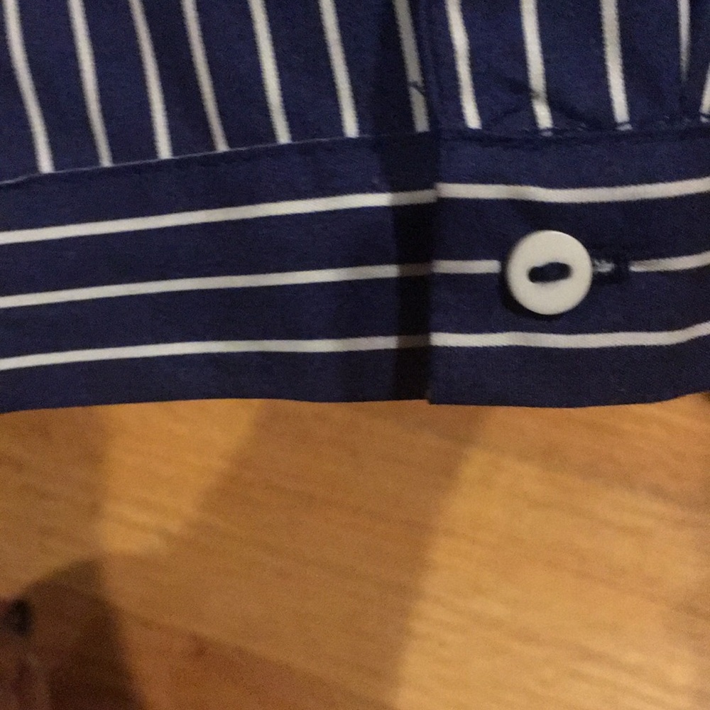 Girls size 11/12 dress euc worn once navy/white - Picture 4 of 8